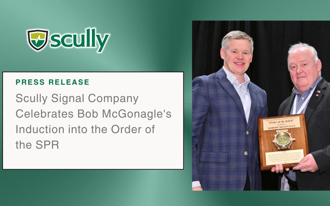 Scully Signal Company Celebrates Bob McGonagle’s Induction into the Order of the SPR